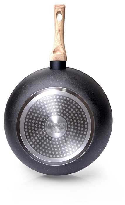 Сковорода-вок Fissman BLACK COSMIC 24x7 см (алюминий) (4344) фотография 2