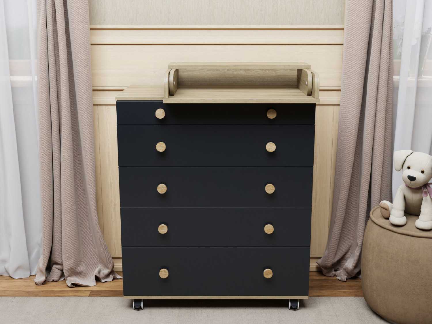 Комод Incanto Идеальный (с пеленальным столиком)