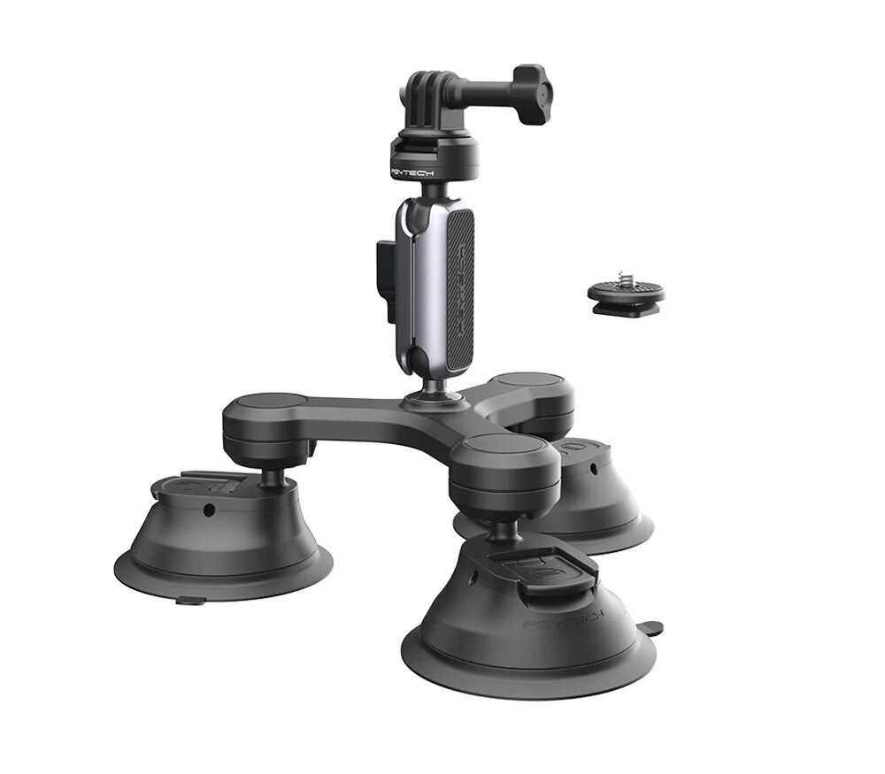 Держатель с присосками Pgytech Three-Arm Suction Mount