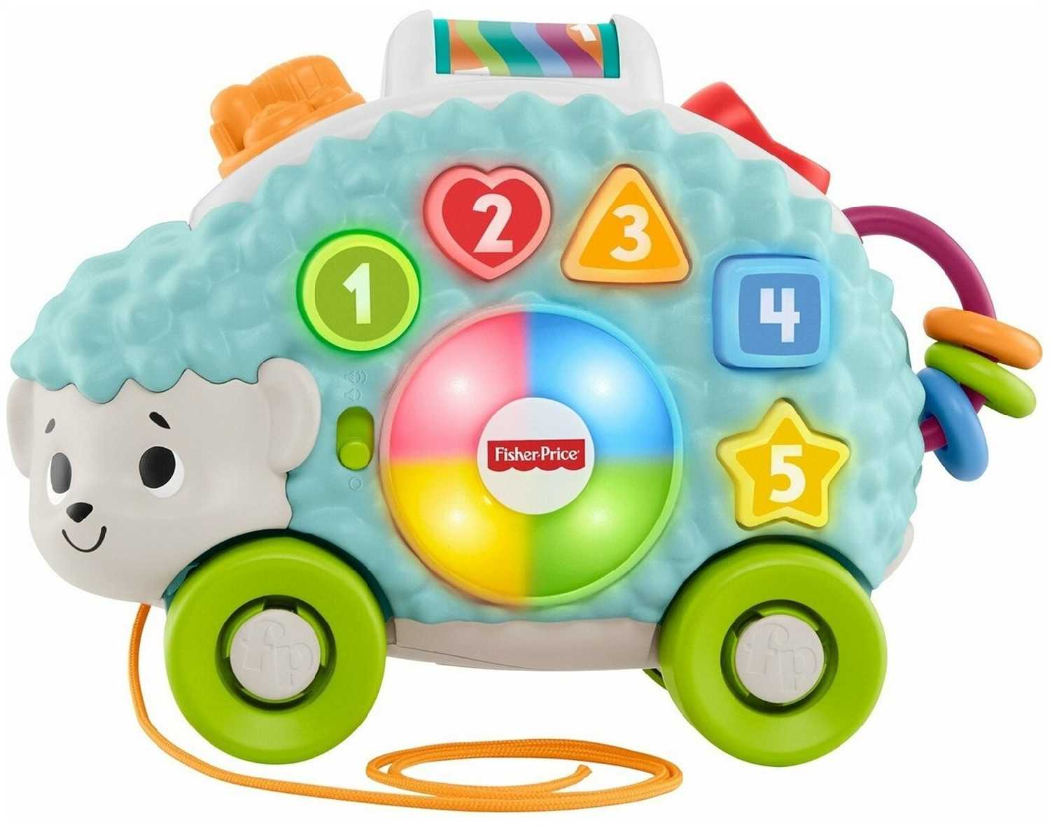 Интерактивная развивающая игрушка Fisher-Price Линкималс Обучающий Ёжик музыкальный GJB14