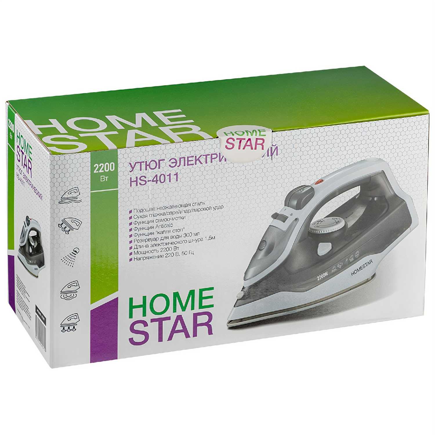 Утюг Homestar HS-4011 фотография 3