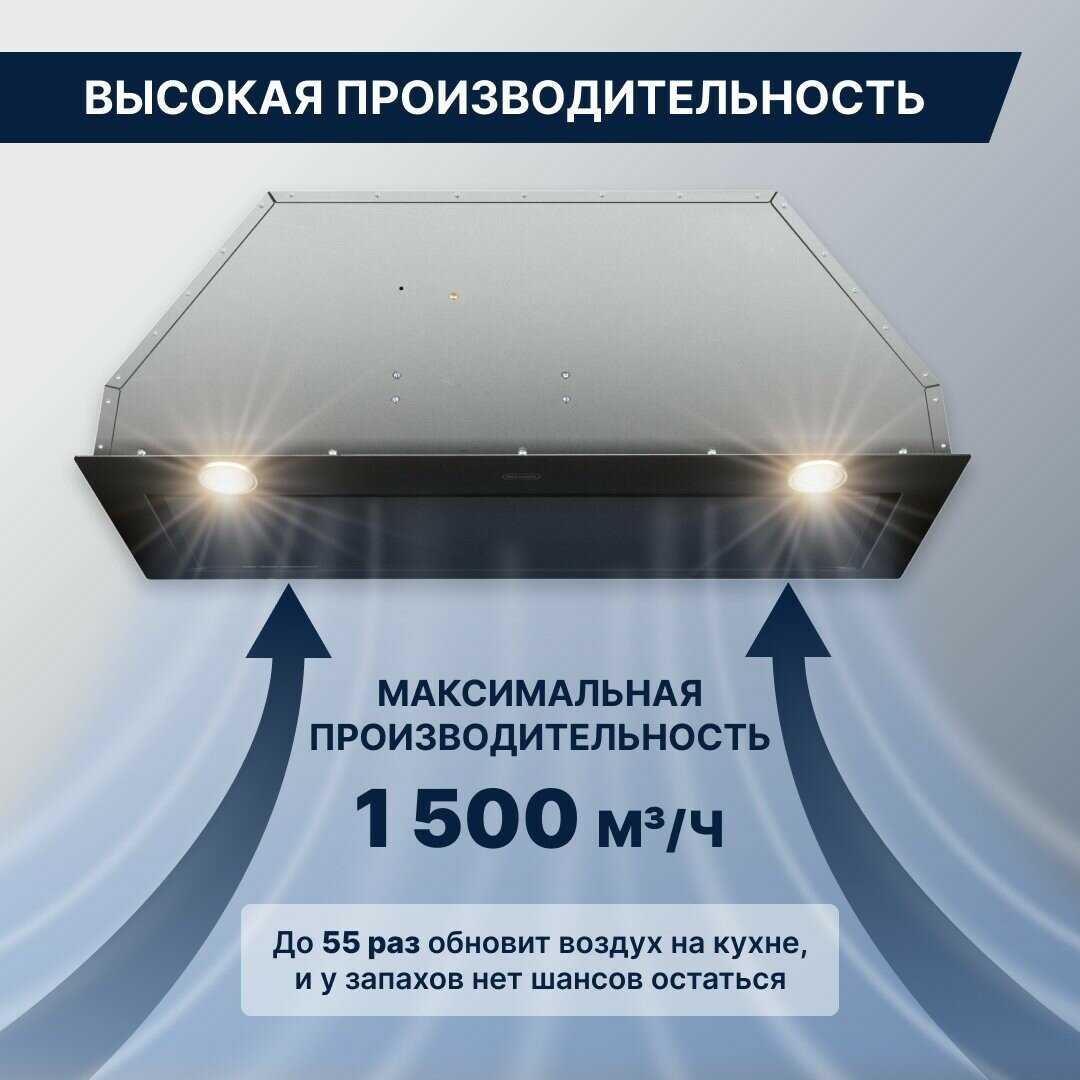 Кухонная вытяжка DeLonghi COSETTA 825 NB фотография 1