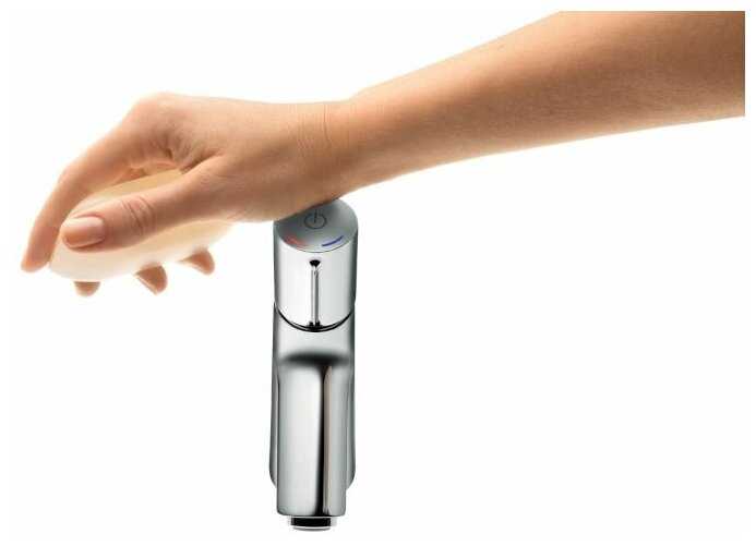 Смеситель для раковины (умывальника) hansgrohe Talis Select S 72041000, нажимной фотография 1