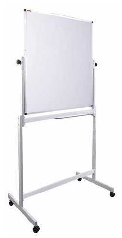 Доска магнитно-маркерная на стенде 90х60 см, 2-сторонняя, BRAUBERG, 238139 фотография 10