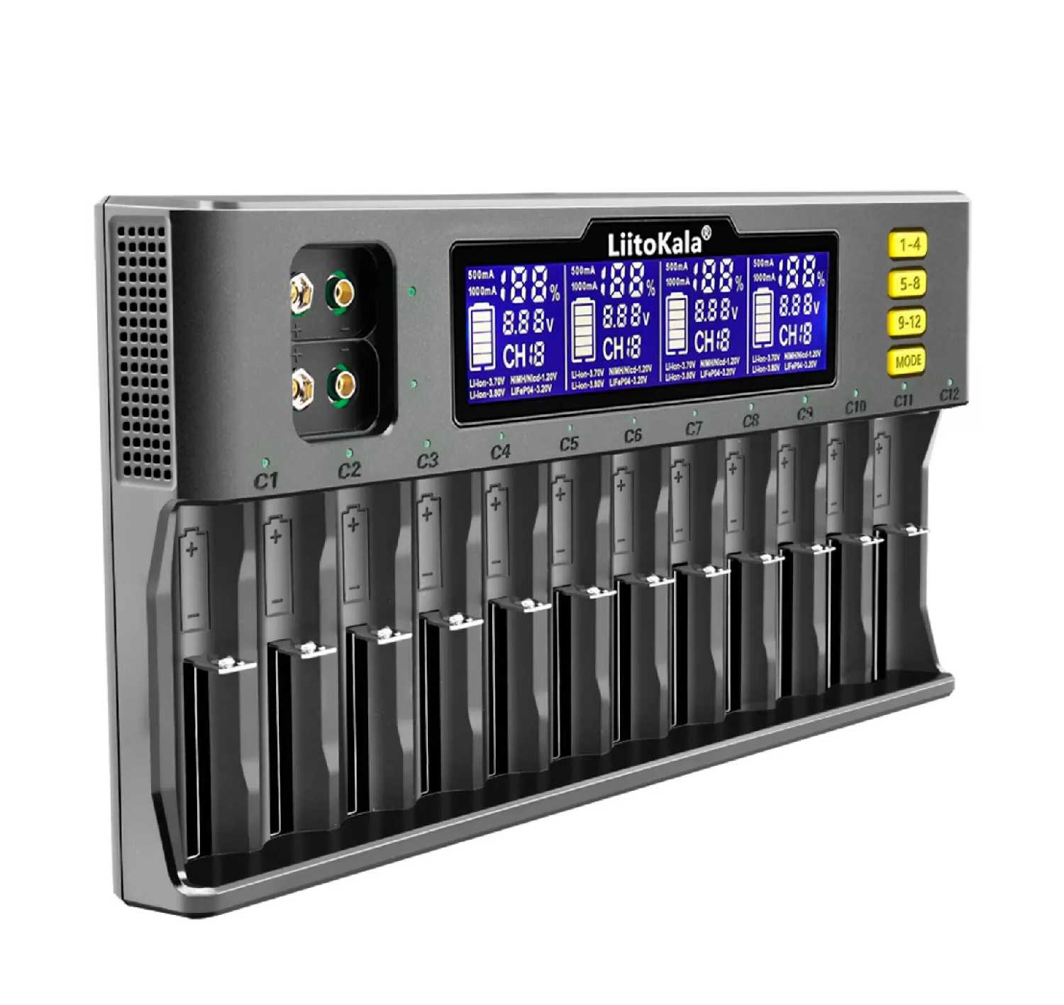 Зарядное устройство Liitokala Lii-S12