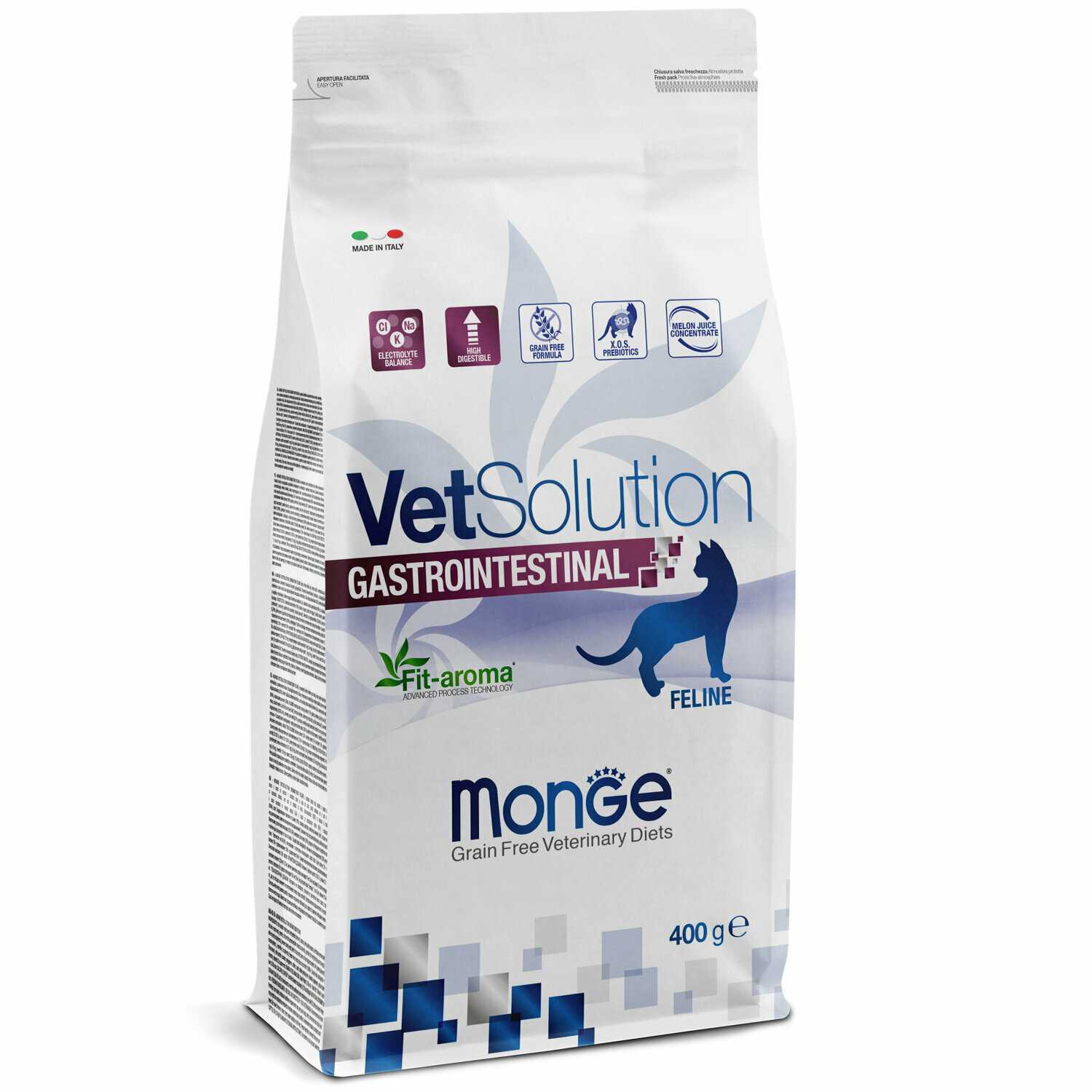 Корм для кошек Monge VetSolution (при проблемах с ЖКТ, беззерновой) фотография 14