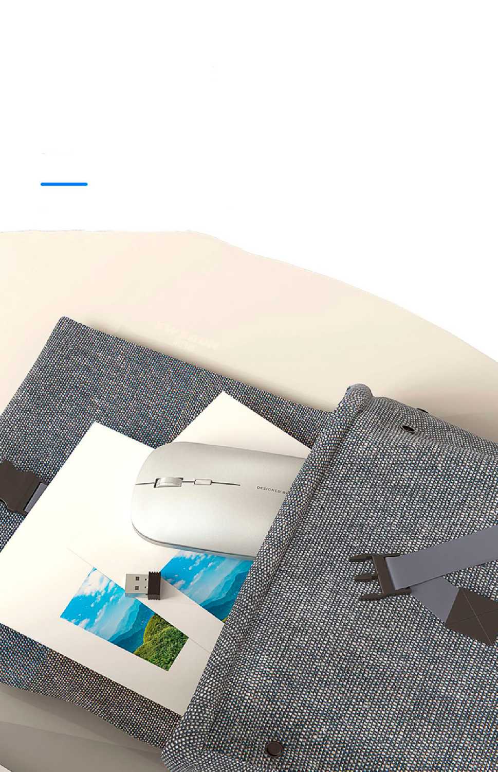 Беспроводная бесшумная мышь EWEADN Q2 фотография 6