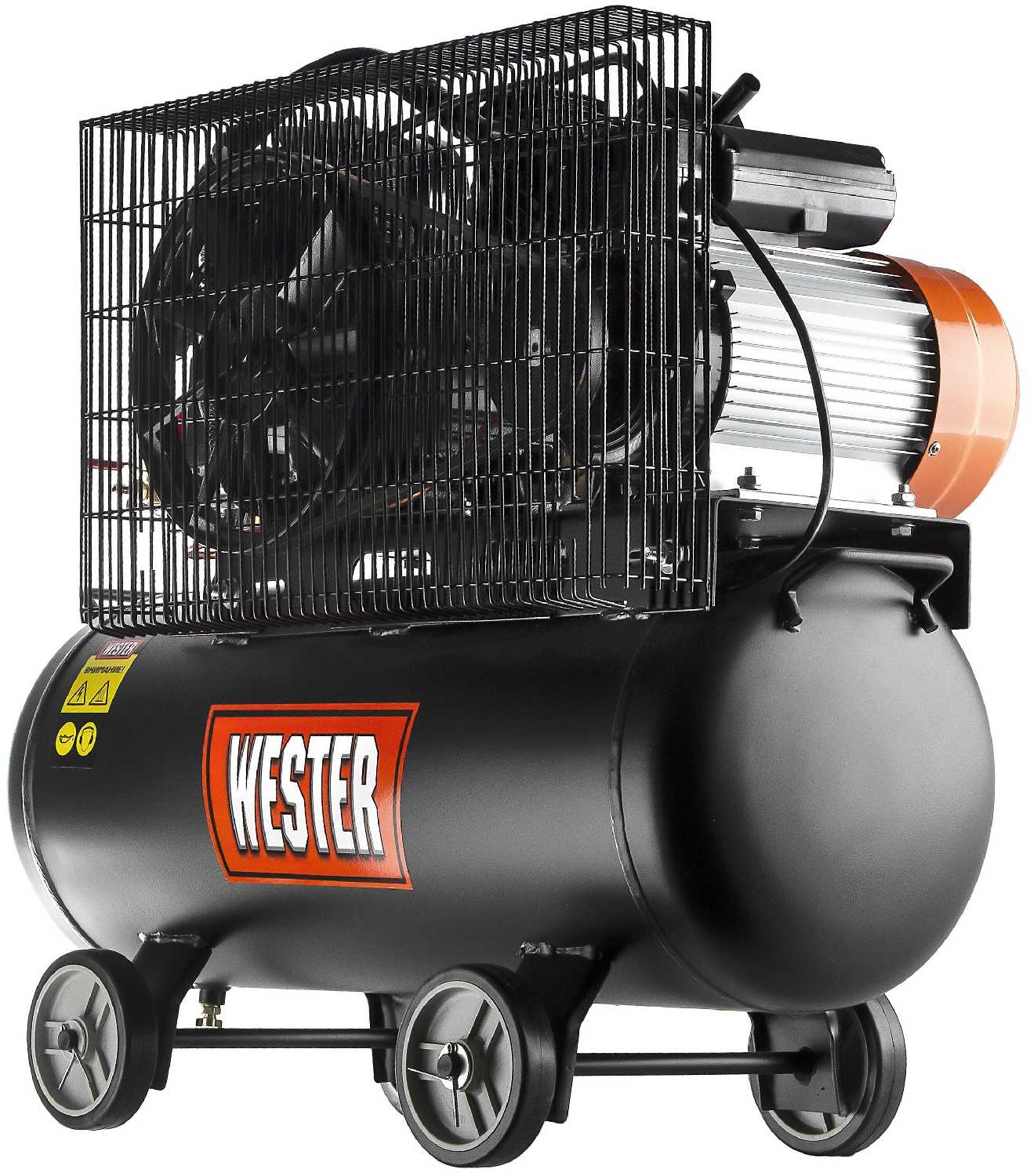Компрессор масляный Wester WBK2200/50PRO, 50 л, 2.2 кВт фотография 3