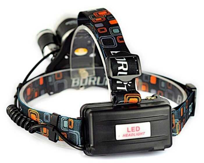 Налобный фонарь Boruit RJ-3000 (P-2133BT6) фотография 4