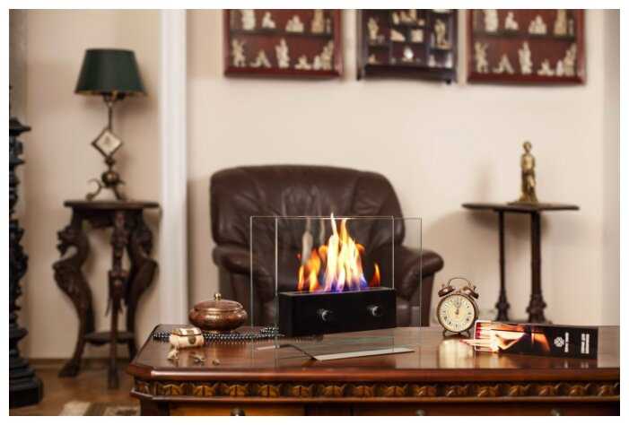 Биокамин Silver Smith Simple Black фотография 2