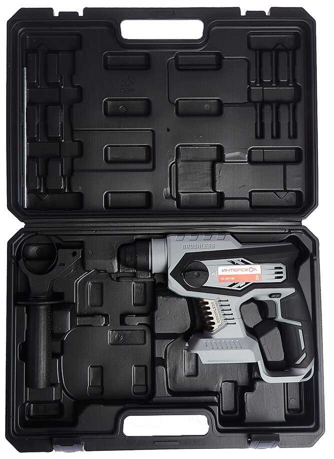 Перфоратор аккумуляторный Интерскол ПА-24/18В (579.0.0.70), без аккумулятора фотография 4