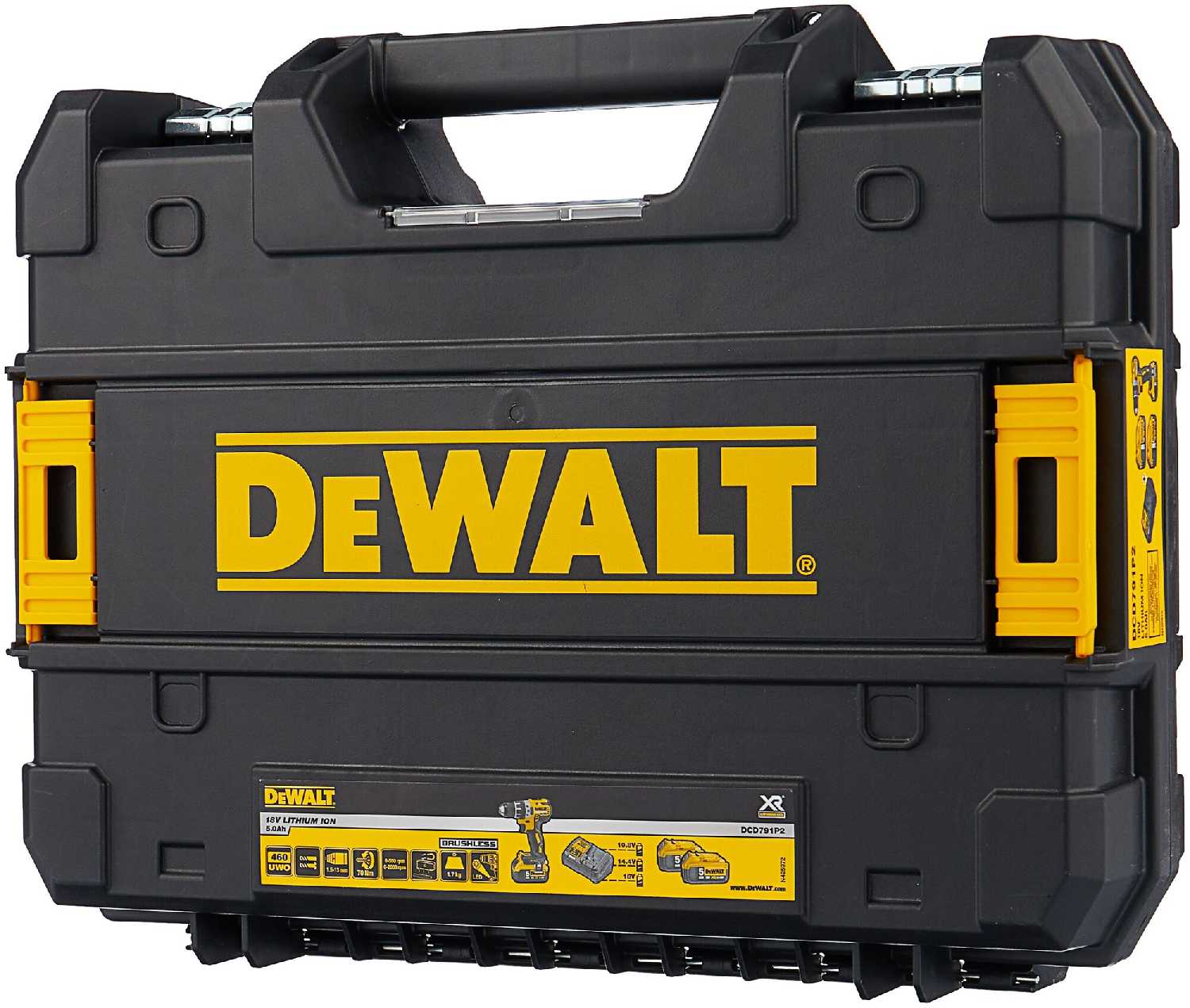 Аккумуляторная дрель-шуруповерт DeWALT DCD791P2 фотография 4