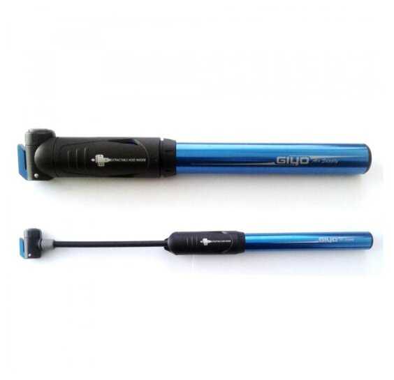 Ручной велонасос STG GP-87E, пластик фотография 6