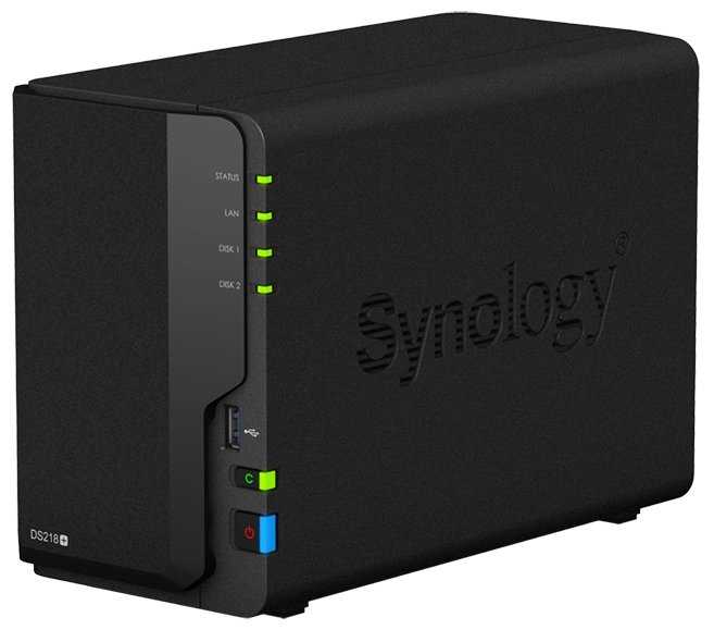 Сетевое хранилище Synology DS218+