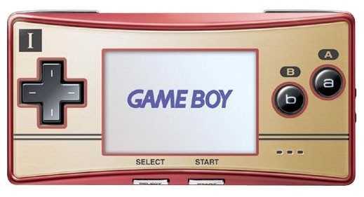 Игровая приставка Nintendo Game Boy Micro
