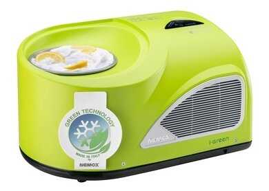 Бытовая компрессорная мороженица Nemox I-Green GELATO NXT1 L'AUTOMATICA, зеленая фотография 1