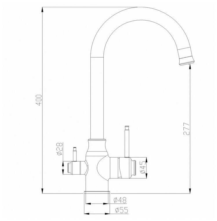 Смеситель Steel Hammer SH 763 фотография 4
