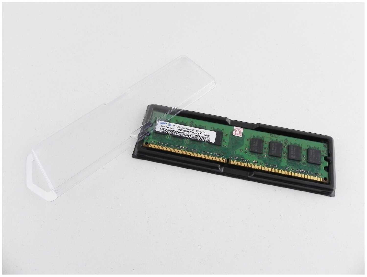 Оперативная память Samsung 2 ГБ DDR2 800 МГц DIMM CL6 M378T5663EH3-CF7 фотография 3