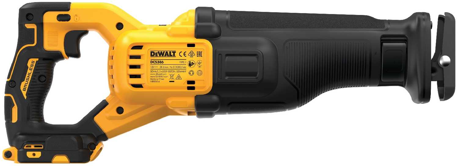 Пила DeWALT DCS386NT кейс фотография 13