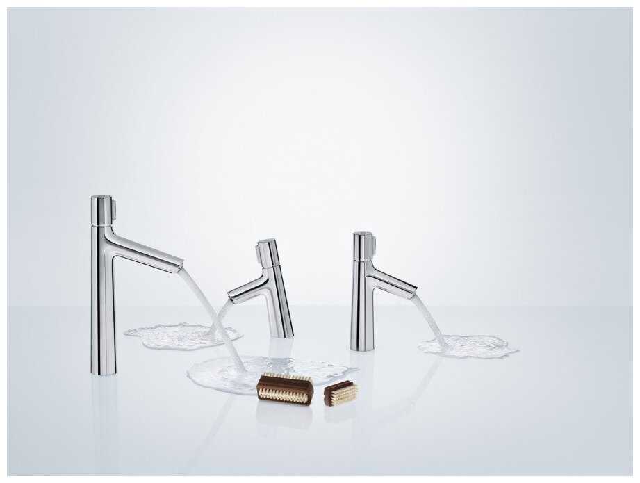 Смеситель для раковины (умывальника) hansgrohe Talis Select S 72045000, нажимной фотография 17