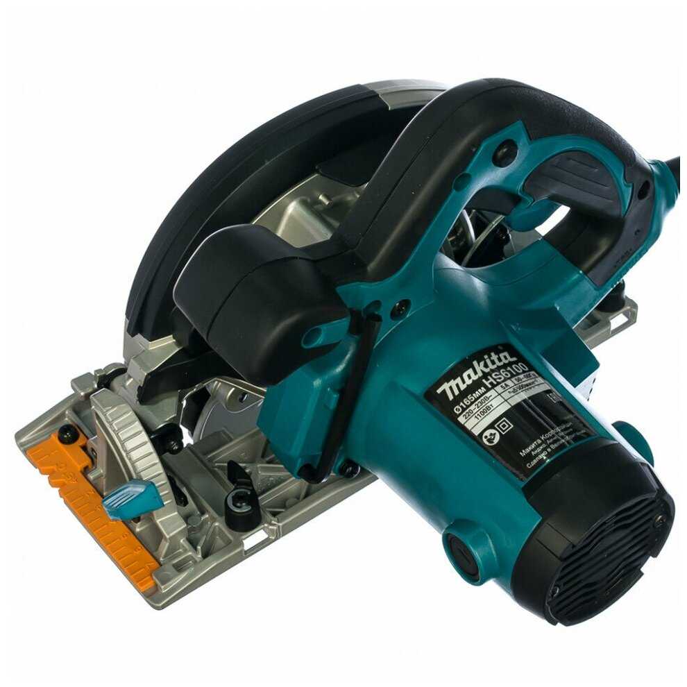 Дисковая пила аккумуляторная Makita HS6100 фотография 12