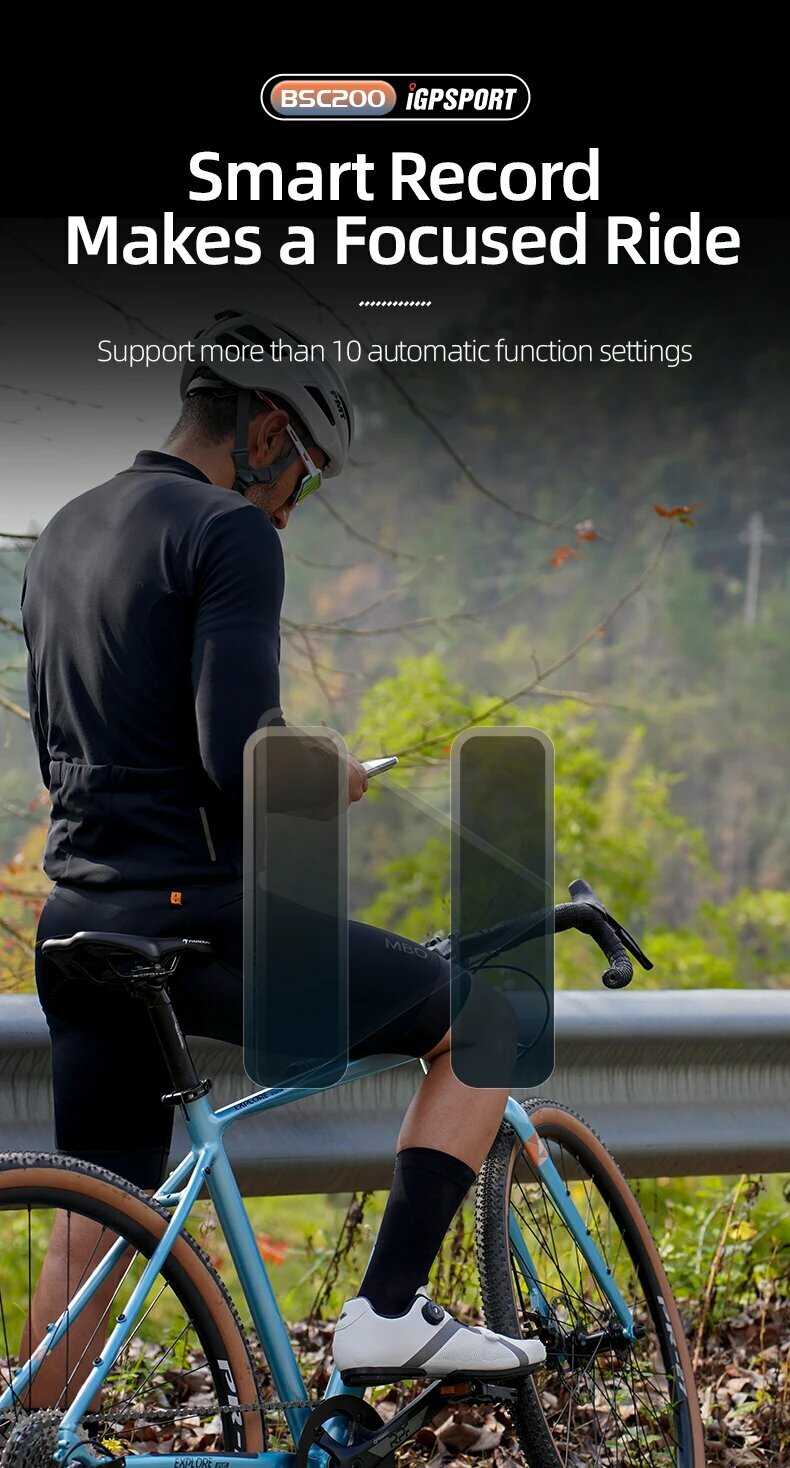 Велокомпьютер IGPSPORT BSC200 (BSC200C) фотография 19