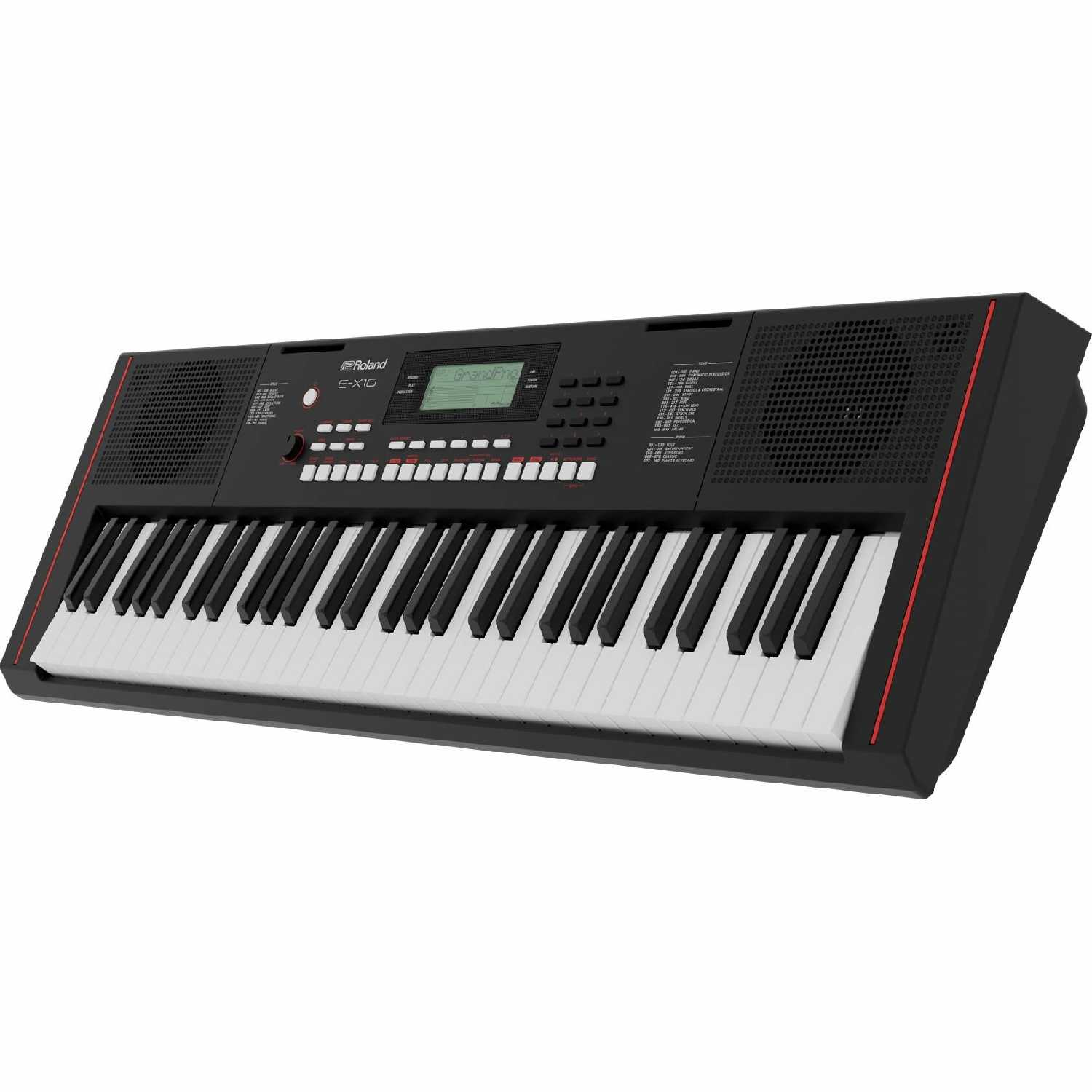 Синтезатор Roland E-X10 с автоаккомпанементом, 61 клавиша, 64 полифония, 207 стилей, 610 тембров фотография 17
