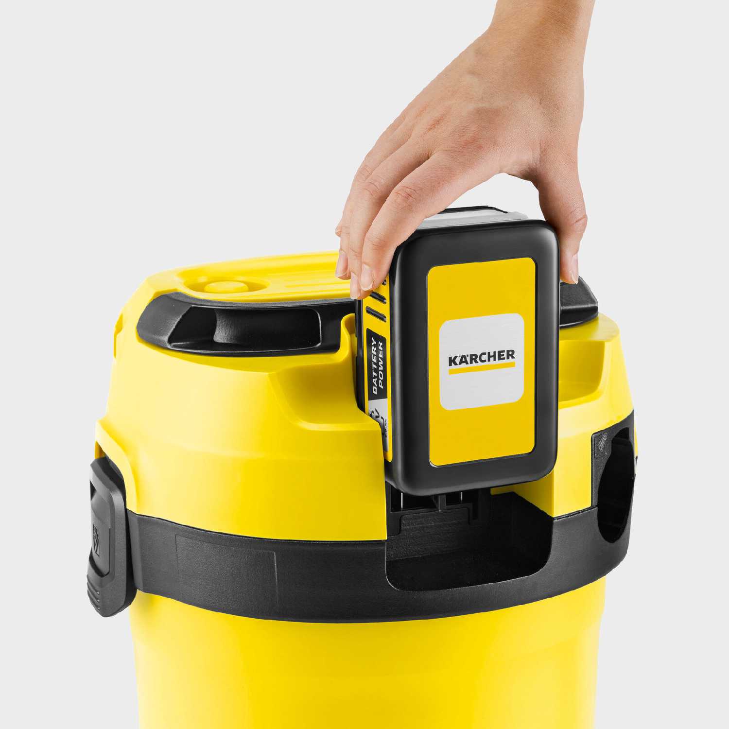 Аккумуляторный хозяйственный пылесос Karcher WD 3-18 V-17/20 (INT) фотография 9