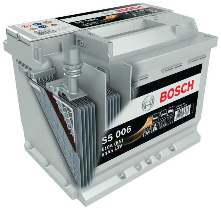 Автомобильный аккумулятор Bosch S5 006 (0 092 S50 060) 242х175х190 фотография 1