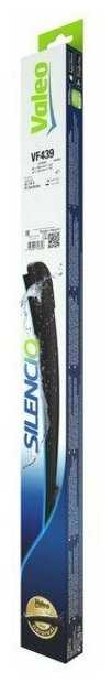 Щетка стеклоочистителя бескаркасная Valeo Silencio Flat Blade Set VM439, 2 шт. фотография 1