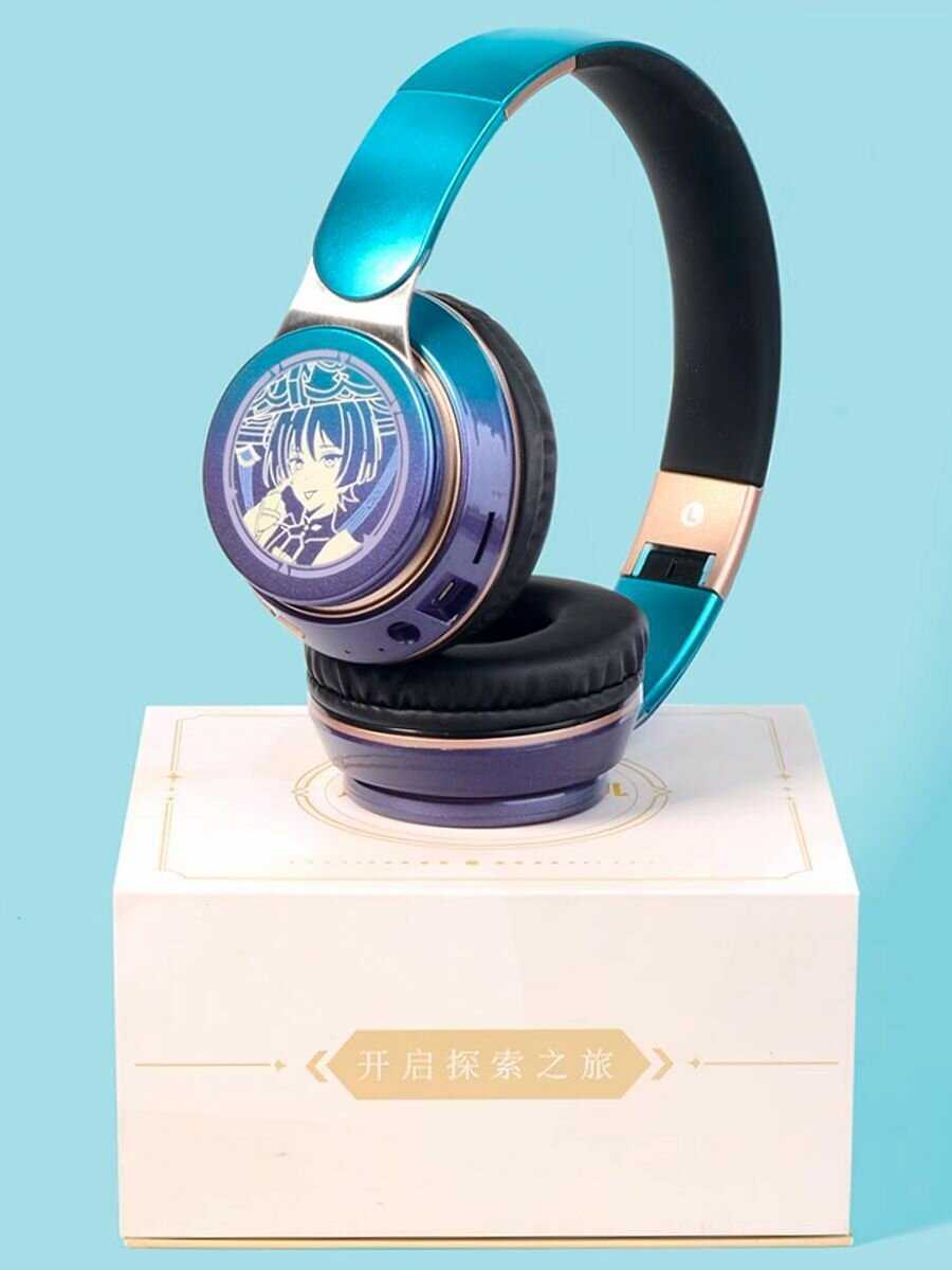 Беспроводные Bluetooth наушники Genshin Impact Странник фотография 33