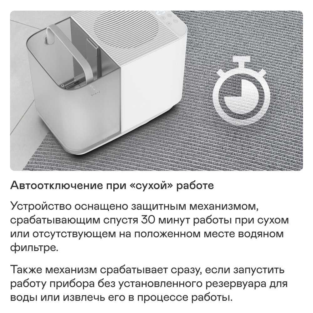 Увлажнитель воздуха GARLYN AirWash V30 фотография 6