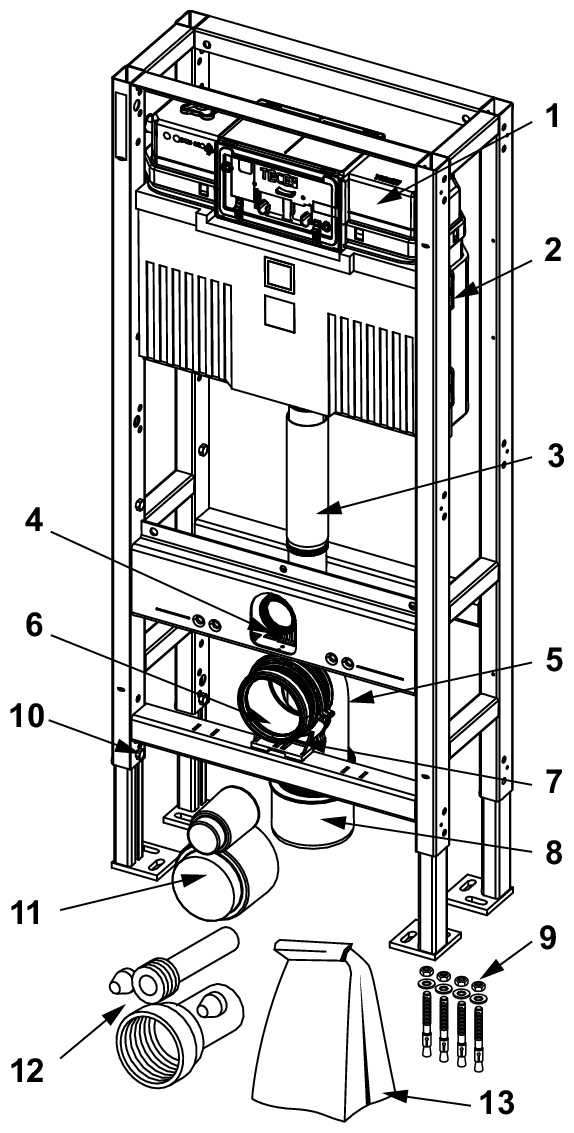 Рамная инсталляция TECE 9500393 фотография 2