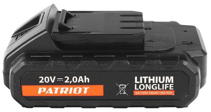 PATRIOT Li-Ion 20 В (180201103) фотография 5