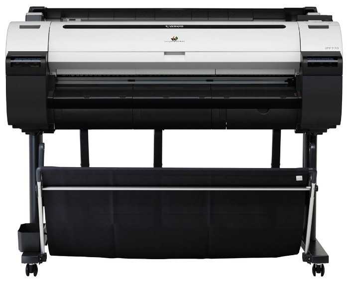 Принтер струйный Canon imagePROGRAF iPF770 со стендом, цветн., A0