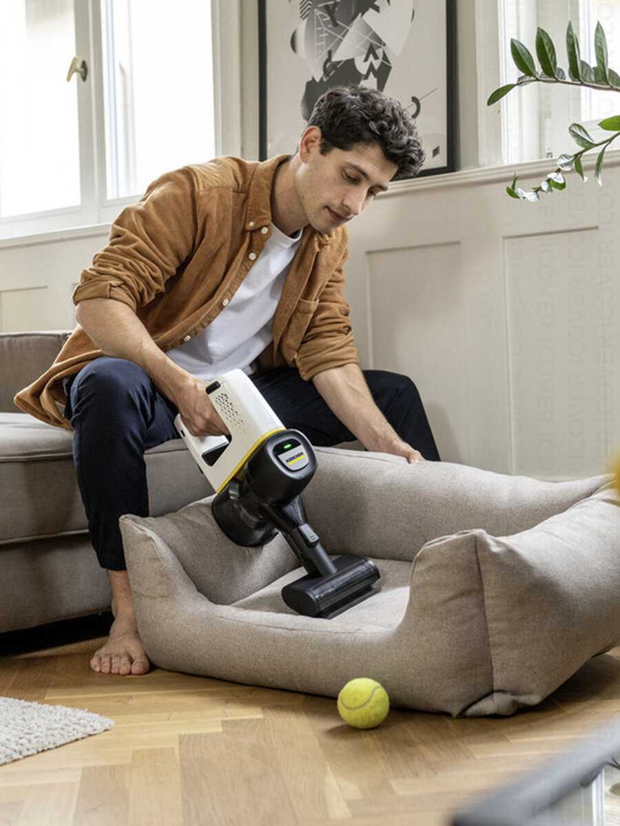 Пылесос вертикальный беспроводной Karcher VC 4 Cordless myHome Car (1.198-632.0) фотография 25