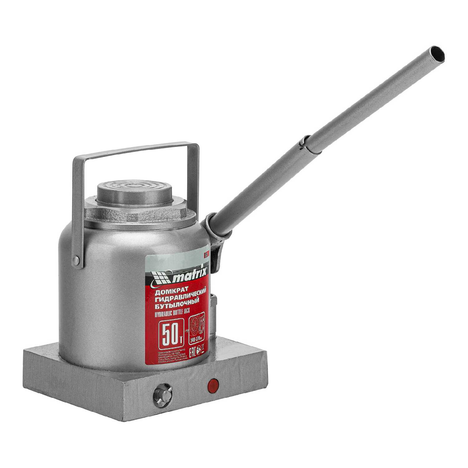Домкрат бутылочный гидравлический Matrix 50737 фотография 31