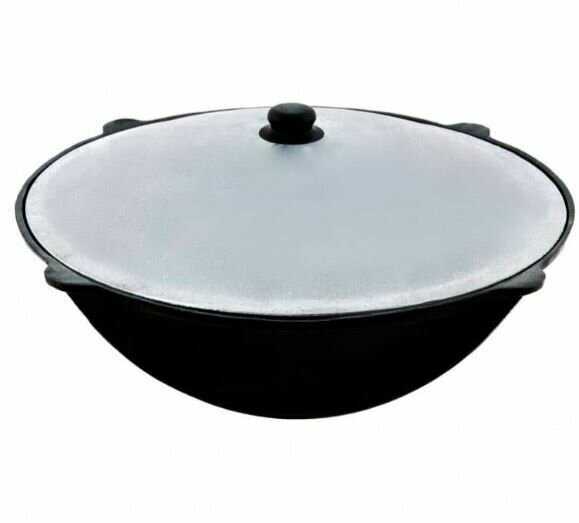 Казан Наманган Казан чугунный с плоским дном фотография 11