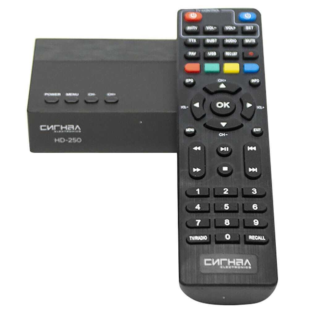 Цифровой ресивер DVB-T2/C HD-250 (DVB-T2/C) фотография 5