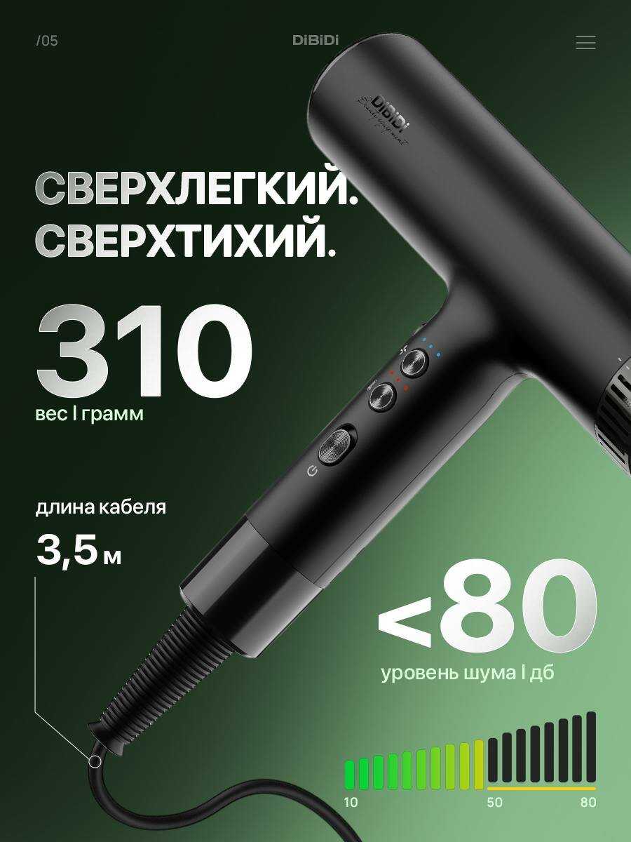 Фены DiBiDi PRO SWIFT фотография 5