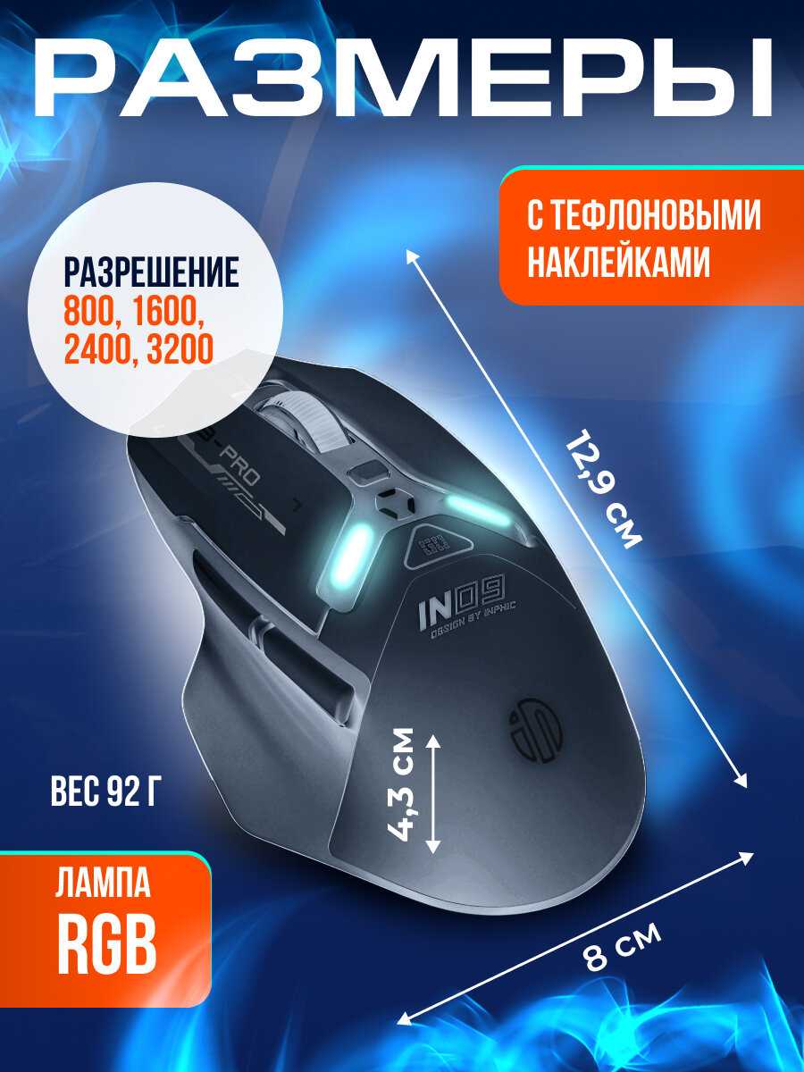 Беспроводная мышь M9 фотография 28