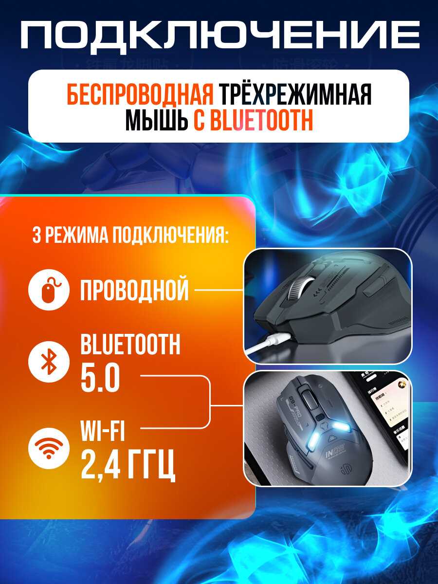 Беспроводная мышь M9 фотография 29