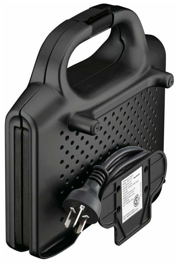 Бутербродница Tefal SM159830, черный фотография 3