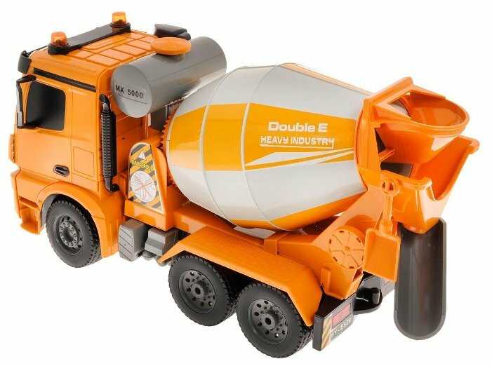 Бетономешалка Double Eagle Mercedes-Benz Arocs (E528-003), 1:20, 40 см фотография 1