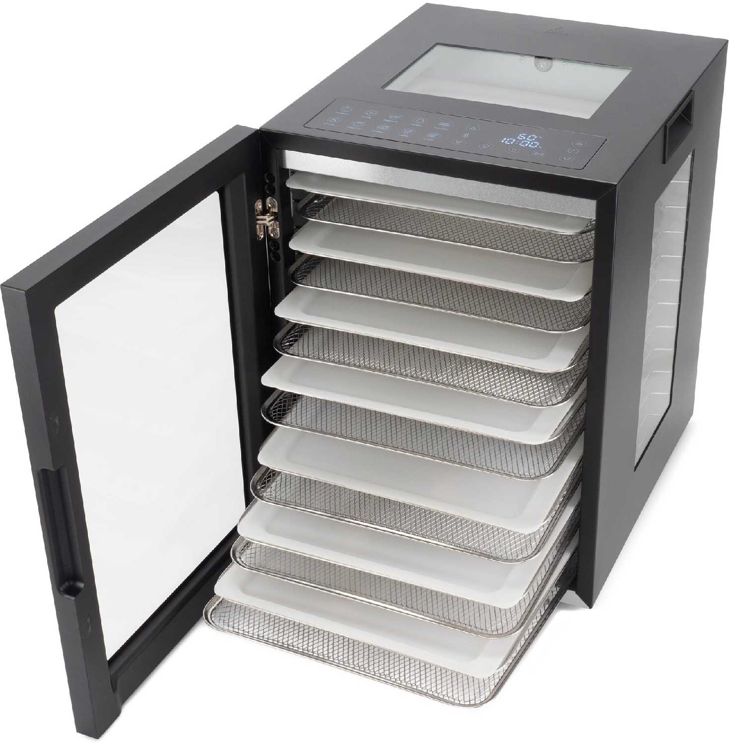 Сушка для фруктов и овощей Hyundai HYFD-8803 [28 поддонов, 850Вт] фотография 3