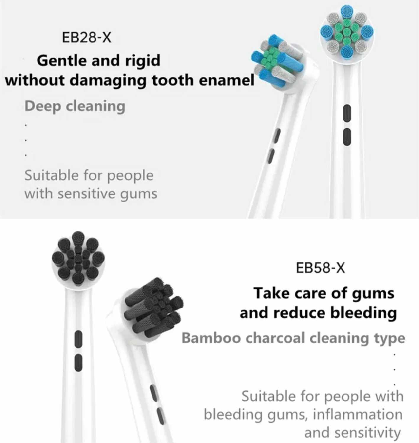 Совместимые насадки Oral-B Насадки для зубной щетки (EB-22X) фотография 18