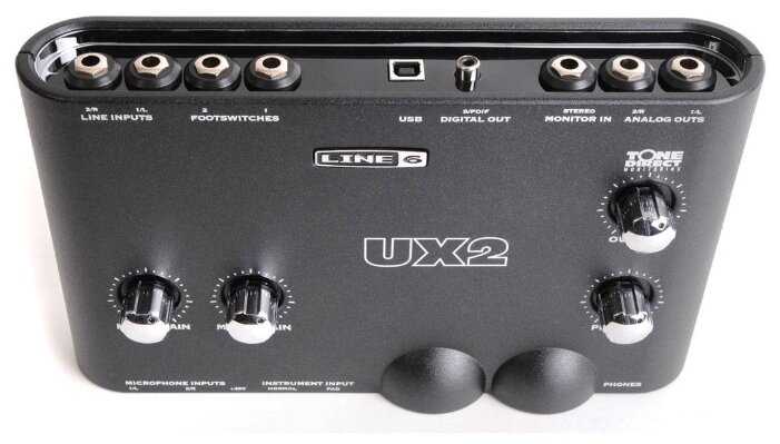 Внешняя звуковая карта Line 6 POD studio UX2 фотография 3