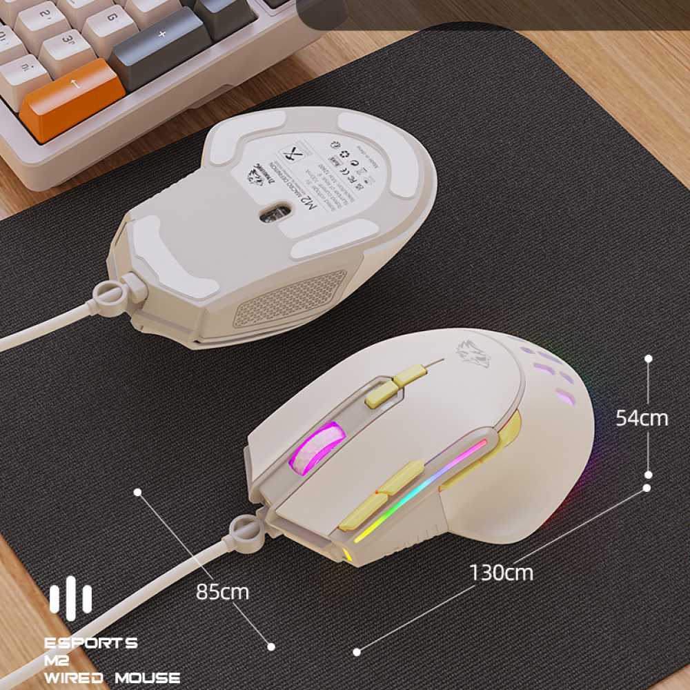 Мышь компьютерная игровая Wolf M2 (12800 DPI) фотография 6