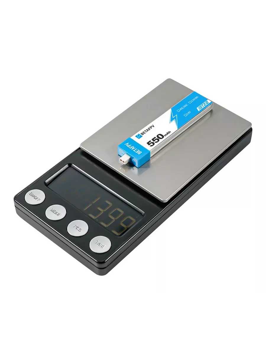 Аккумуляторы BETAFPV 550мАч 1S 40C LiHV BT2.0 (4 шт.) фотография 2