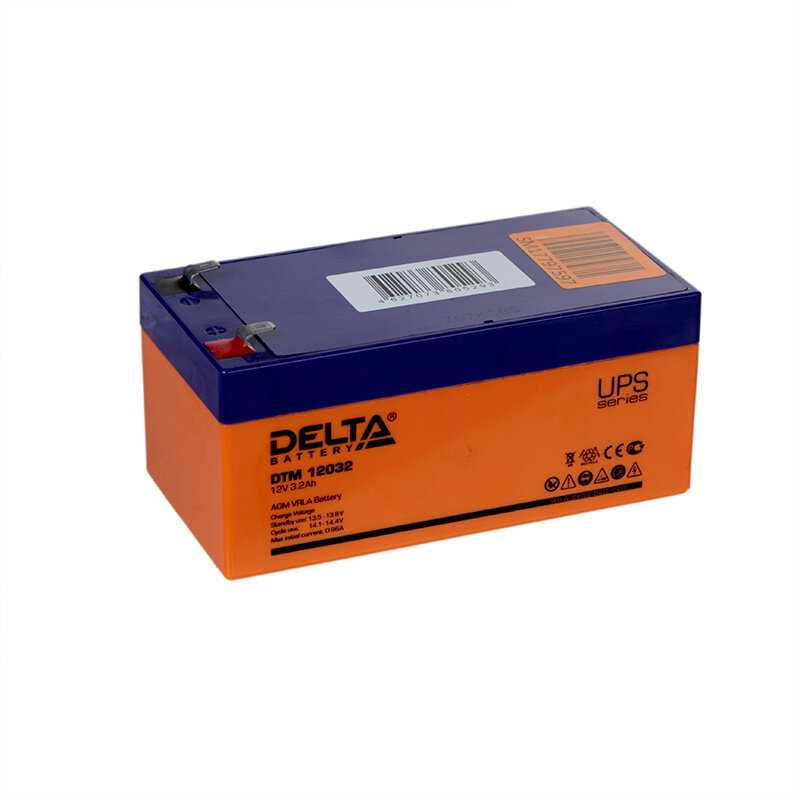Аккумуляторная батарея DELTA Battery DTM 12032 (12В) фотография 18